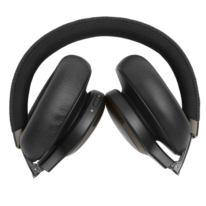 JBL Live 650BTNC - Black - Wireless Over-Ear Noise-Cancelling Headphones - Detailshot 8 image number null